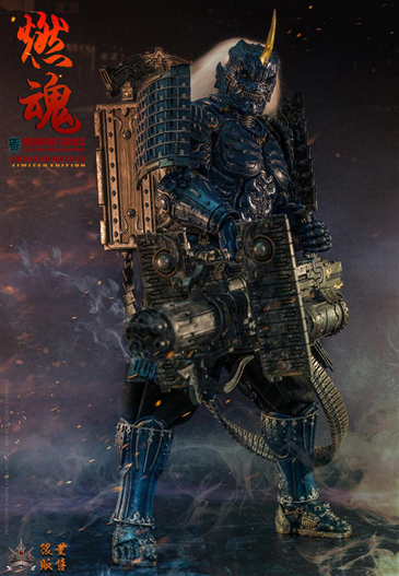 Mua bán (2ND) DARKCROWN TOYS 1/6 SAMURAI BURNING SOULS CRIMSON BLUE